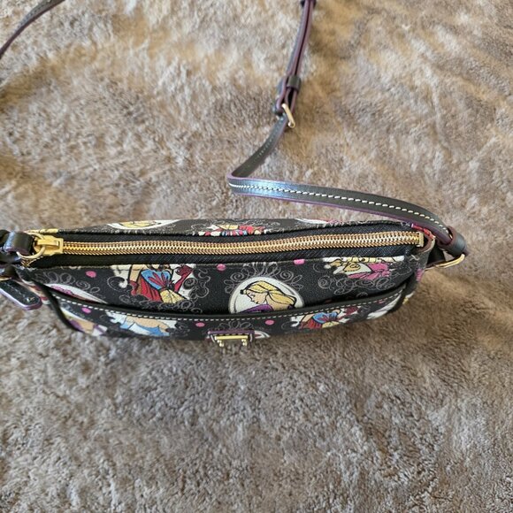 Dooney & Bourke Disney Parks Runaway Princess Crossbody Pouchette Bag Black NWOT - Picture 13 of 16